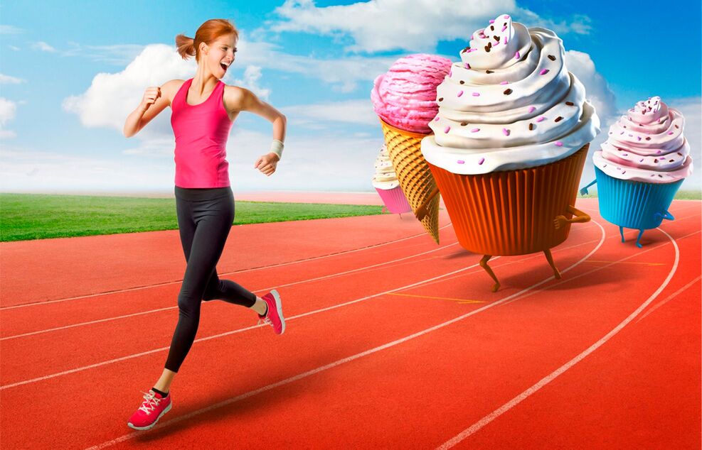 Hacer deporte y evitar los carbohidratos simples para una figura delgada