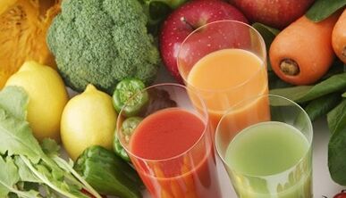 Reglas dietéticas para la gota.